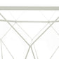 LeisureMod Malibu Large Modern Octagon Glass Top Coffee Table With Geometric Base | Coffee Tables | Modishstore - 21