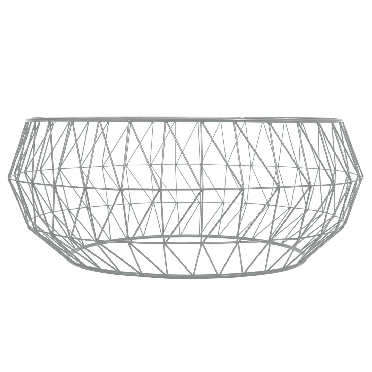 LeisureMod Malibu Modern Round Glass Top Coffee Table With Metal Base | Coffee Tables | Modishstore - 26