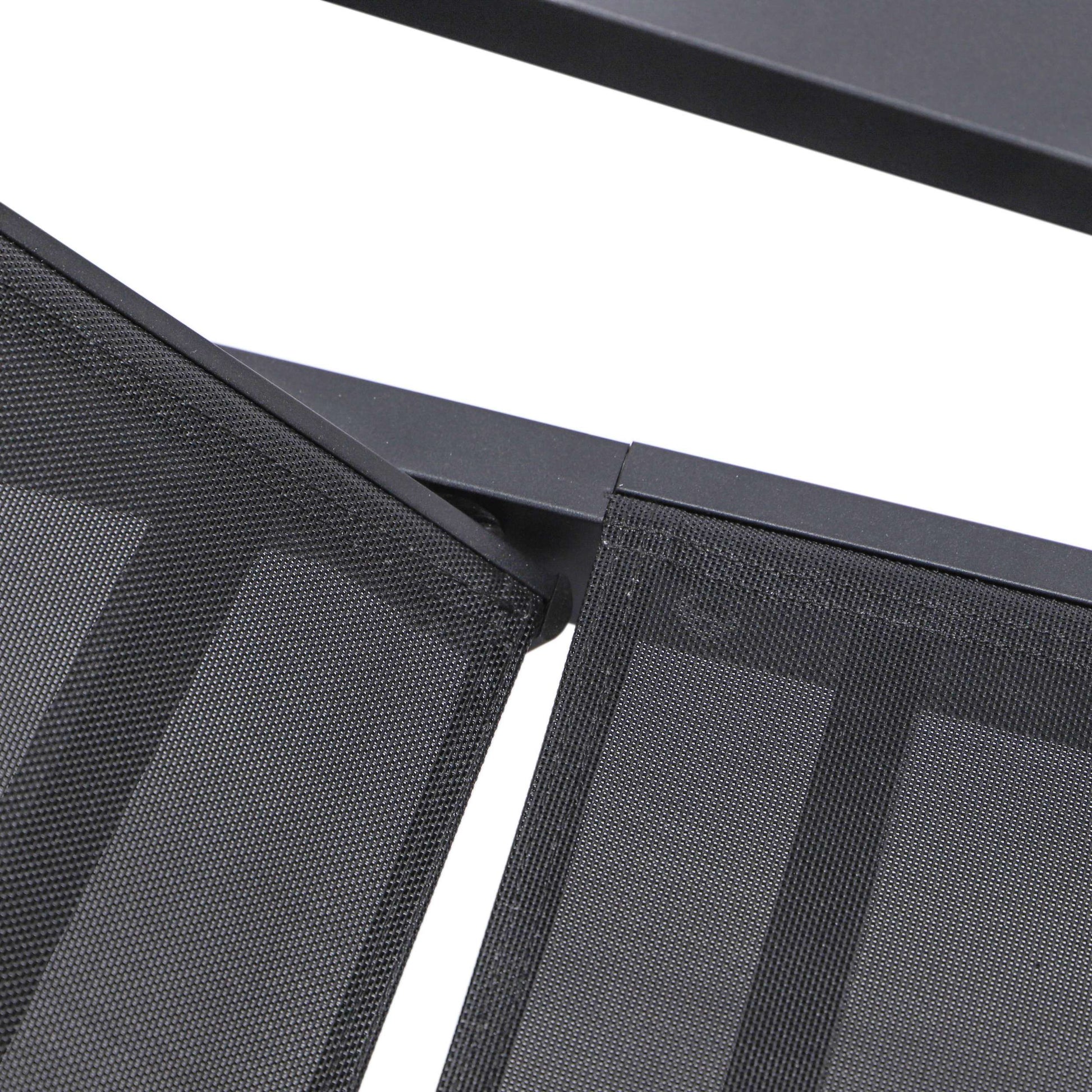 LeisureMod Marlin Modern Aluminum Outdoor Patio Chaise Lounge Chair With Arms Set of 2 - MLABLCF21-77BL2 | Outdoor Chaise Lounges | Modishstore - 13