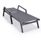 LeisureMod Marlin Modern Black Aluminum Outdoor Patio Chaise Lounge Chair - MLABLCF21-77BL | Outdoor Chaise Lounges | Modishstore - 6