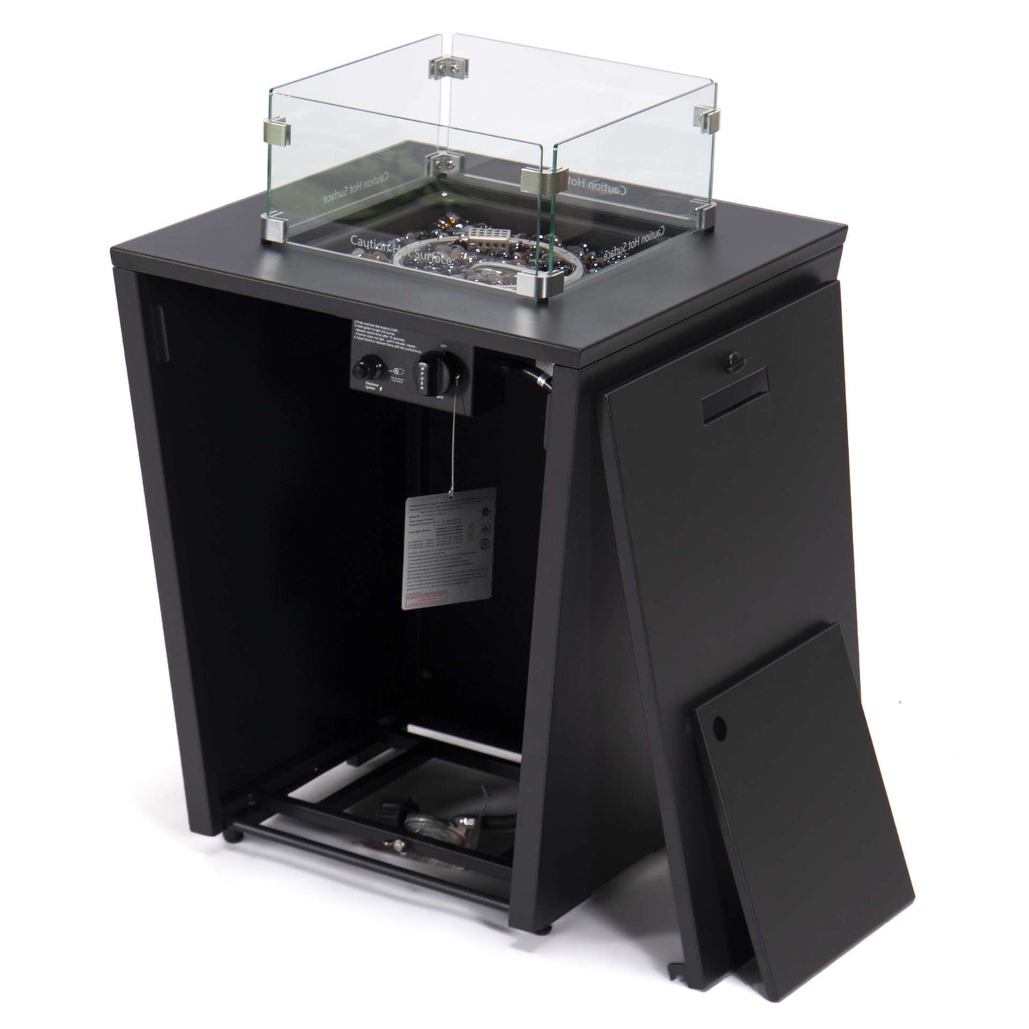 LeisureMod Marlin Modern Black Aluminum Outdoor Patio Chaise Lounge Chair - MLABLCF21-77BL | Outdoor Chaise Lounges | Modishstore - 22