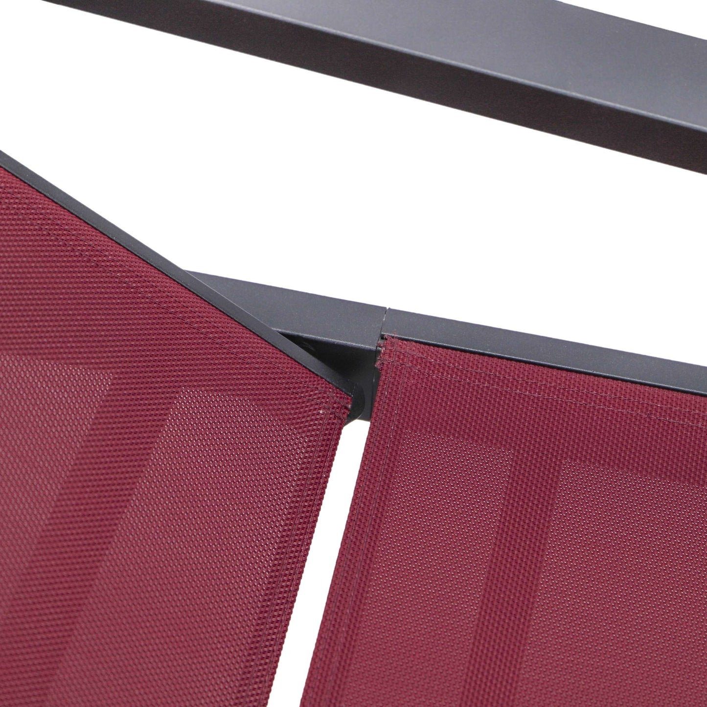 LeisureMod Marlin Modern Black Aluminum Outdoor Patio Chaise Lounge Chair - MLABLCF21-77BL | Outdoor Chaise Lounges | Modishstore - 31