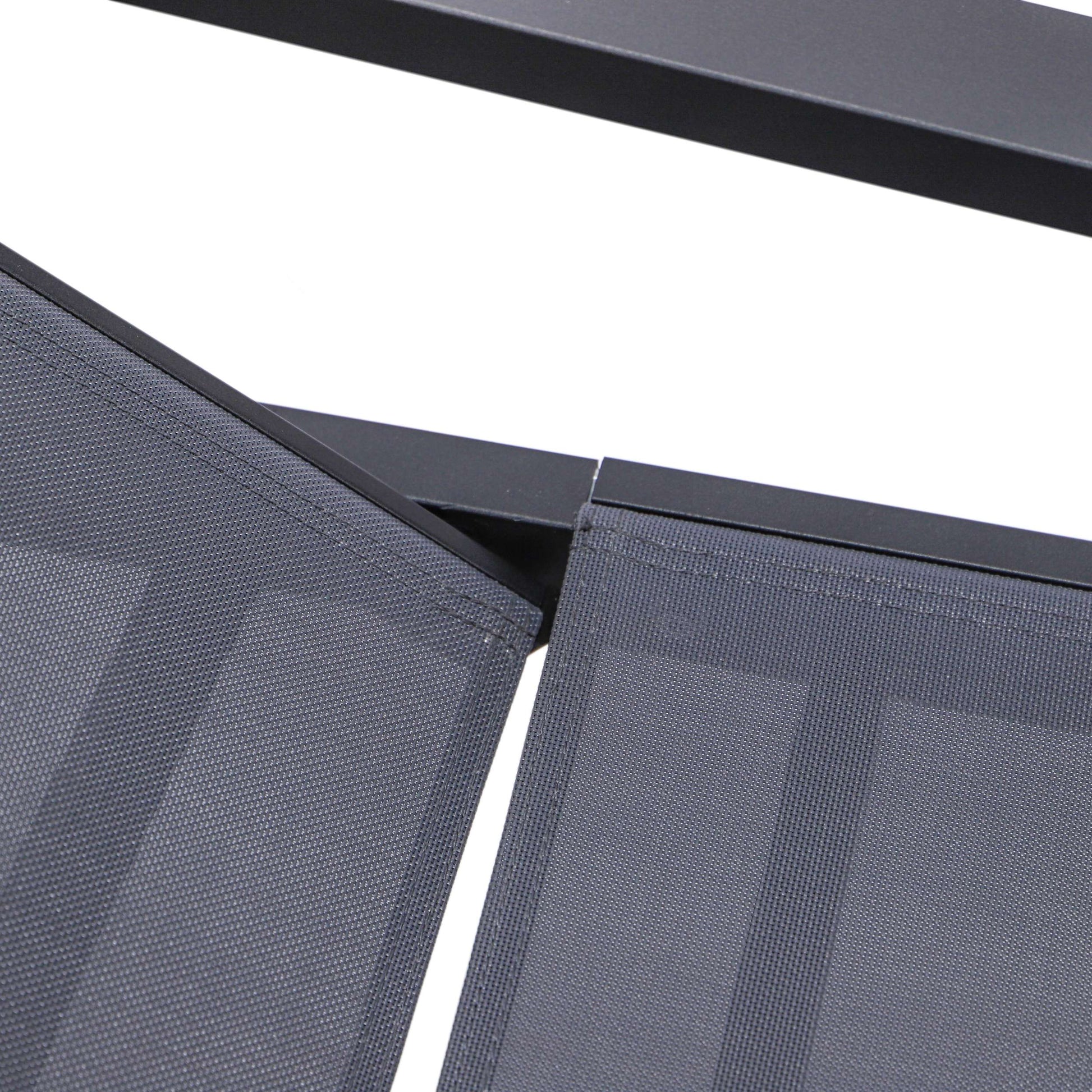 LeisureMod Marlin Modern Aluminum Outdoor Patio Chaise Lounge Chair With Arms Set of 2 - MLABLCF21-77BL2 | Outdoor Chaise Lounges | Modishstore - 33