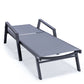 LeisureMod Marlin Modern Black Aluminum Outdoor Patio Chaise Lounge Chair - MLABLCF21-77BL | Outdoor Chaise Lounges | Modishstore - 52