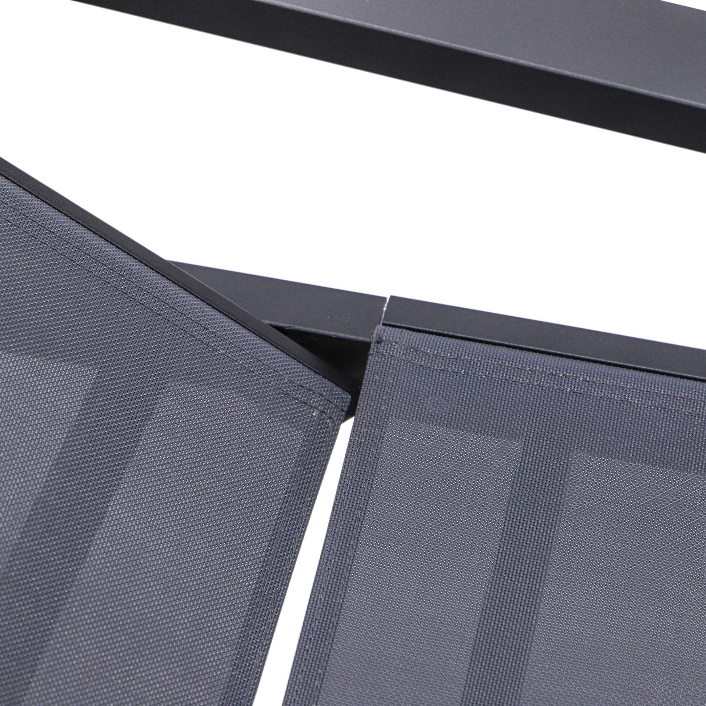 LeisureMod Marlin Modern Black Aluminum Outdoor Patio Chaise Lounge Chair - MLABLCF21-77BL | Outdoor Chaise Lounges | Modishstore - 54