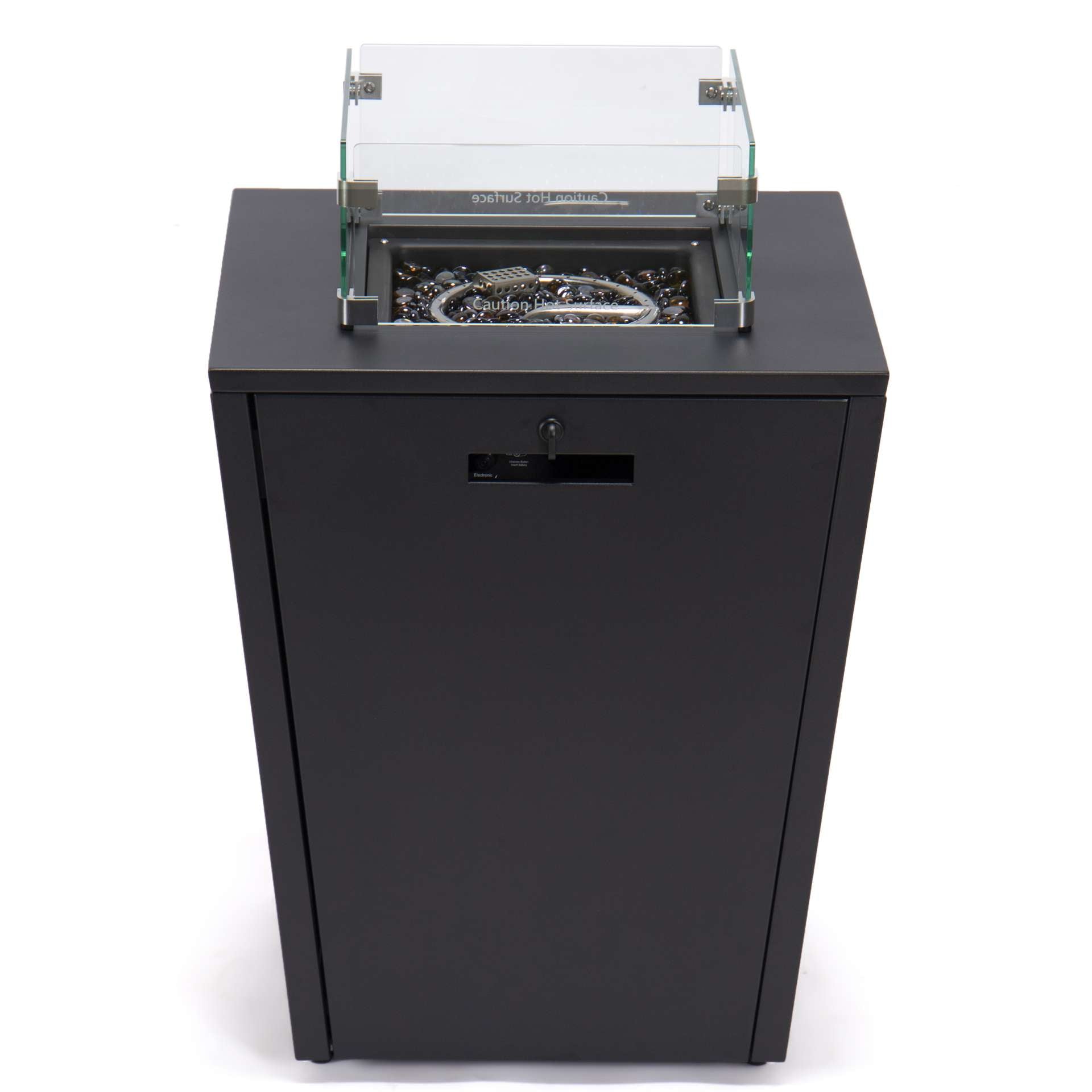 LeisureMod Marlin Modern Black Aluminum Outdoor Patio Chaise Lounge Chair - MLABLCF21-77BL | Outdoor Chaise Lounges | Modishstore - 65