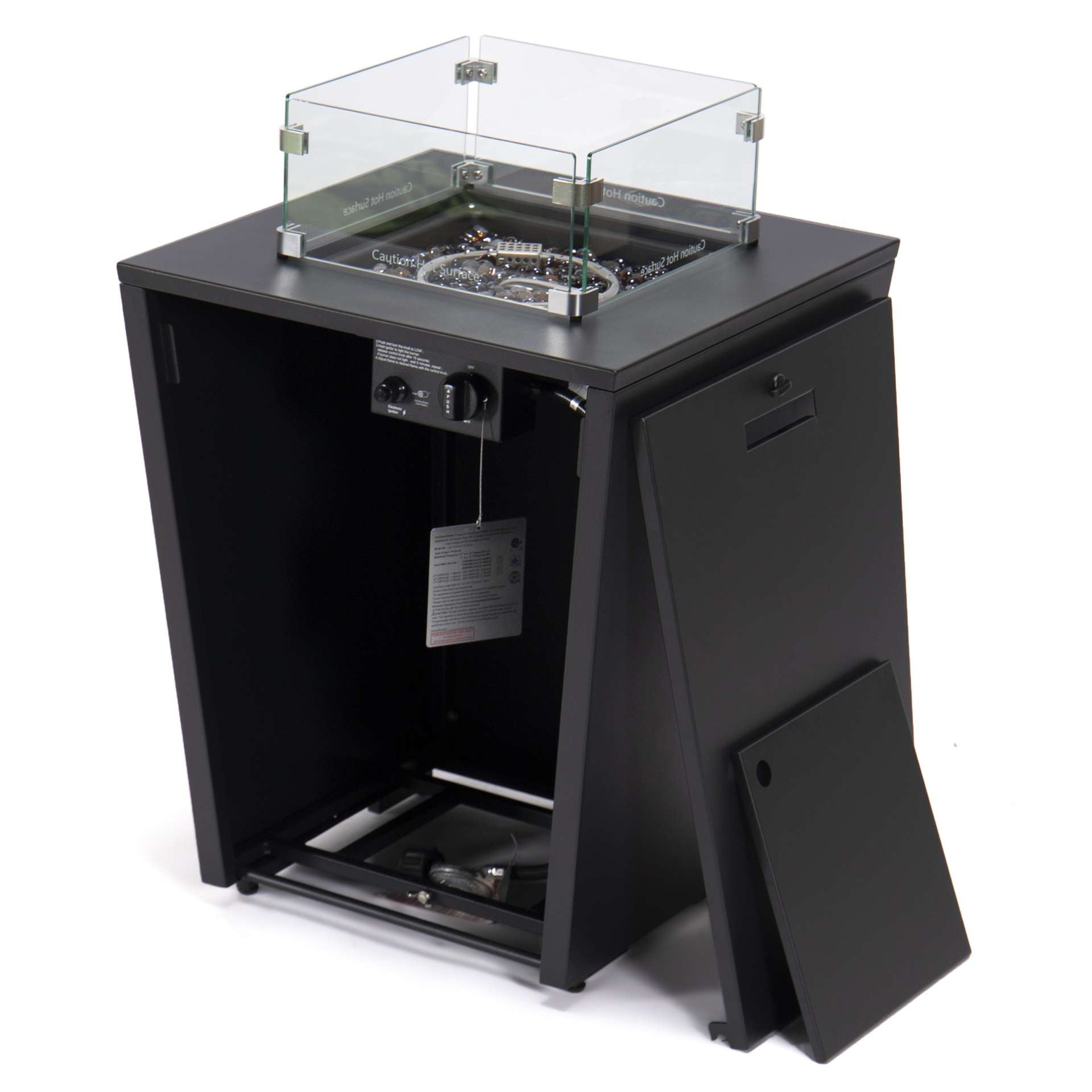 LeisureMod Marlin Modern Black Aluminum Outdoor Patio Chaise Lounge Chair - MLABLCF21-77BL | Outdoor Chaise Lounges | Modishstore - 68