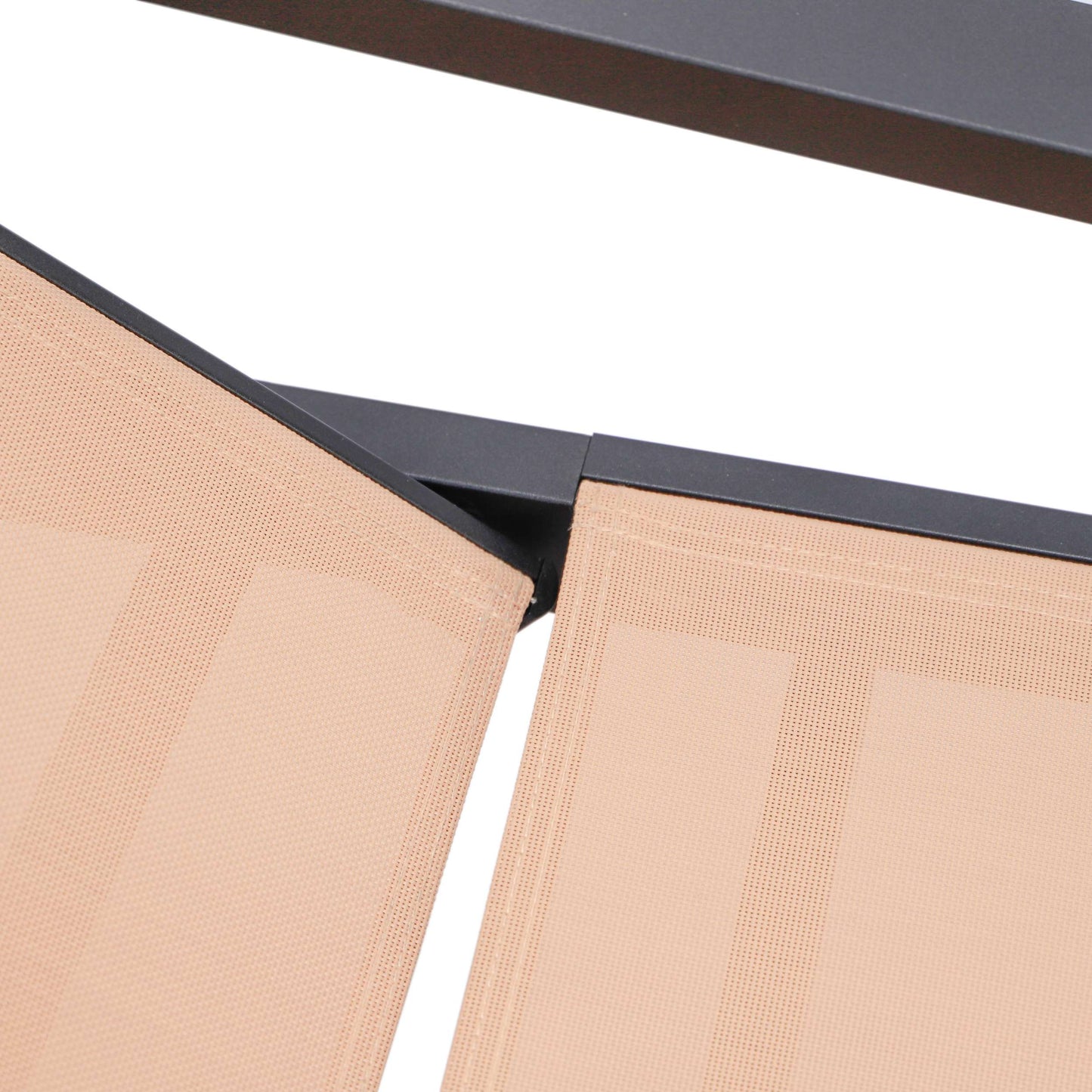 LeisureMod Marlin Modern Black Aluminum Outdoor Patio Chaise Lounge Chair - MLABLCF21-77BL | Outdoor Chaise Lounges | Modishstore - 77