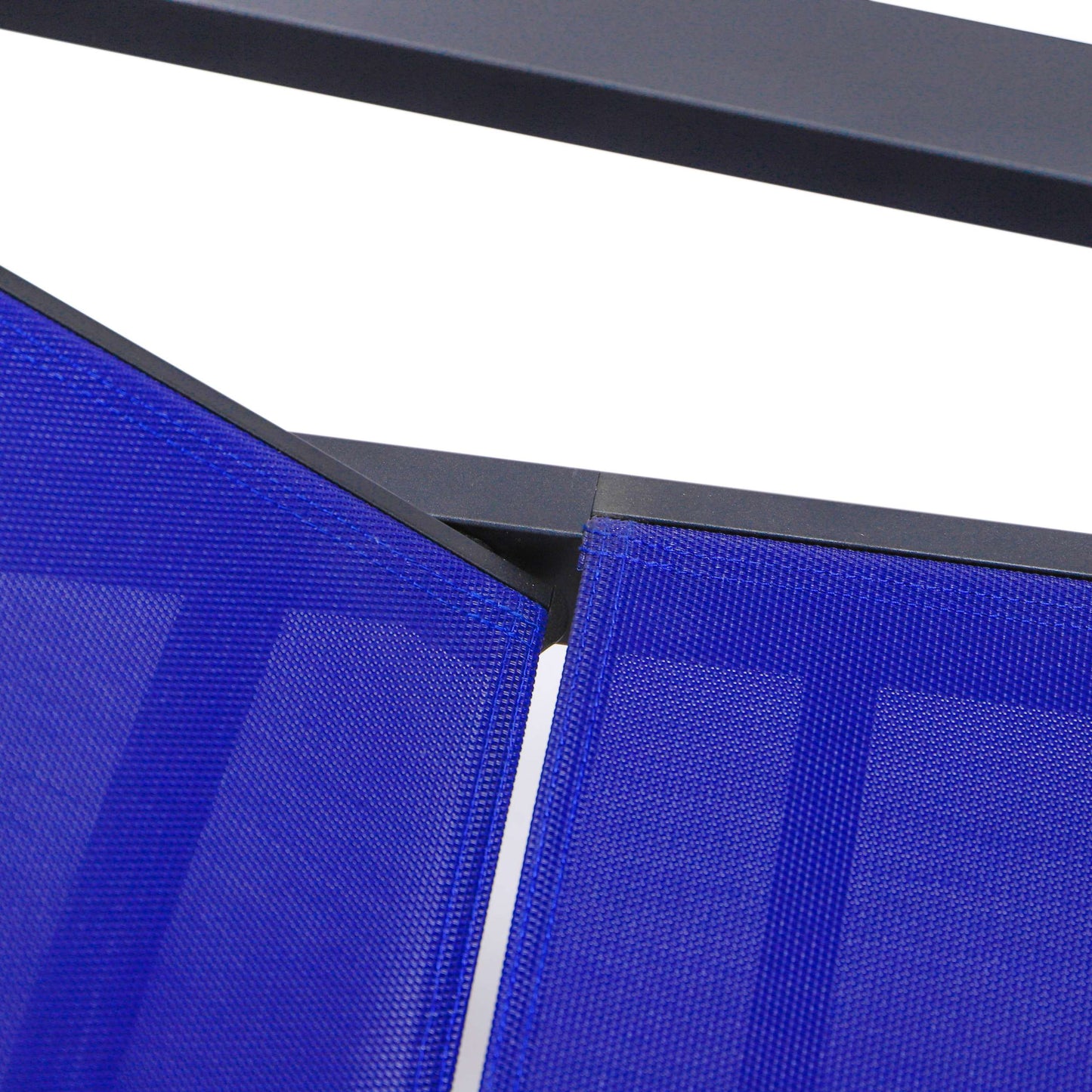 LeisureMod Marlin Modern Black Aluminum Outdoor Patio Chaise Lounge Chair - MLABLCF21-77BL | Outdoor Chaise Lounges | Modishstore - 103