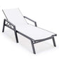 LeisureMod Marlin Modern Aluminum Outdoor Patio Chaise Lounge Chair With Arms Set of 2 - MLABLCF21-77BL2 | Outdoor Chaise Lounges | Modishstore - 98