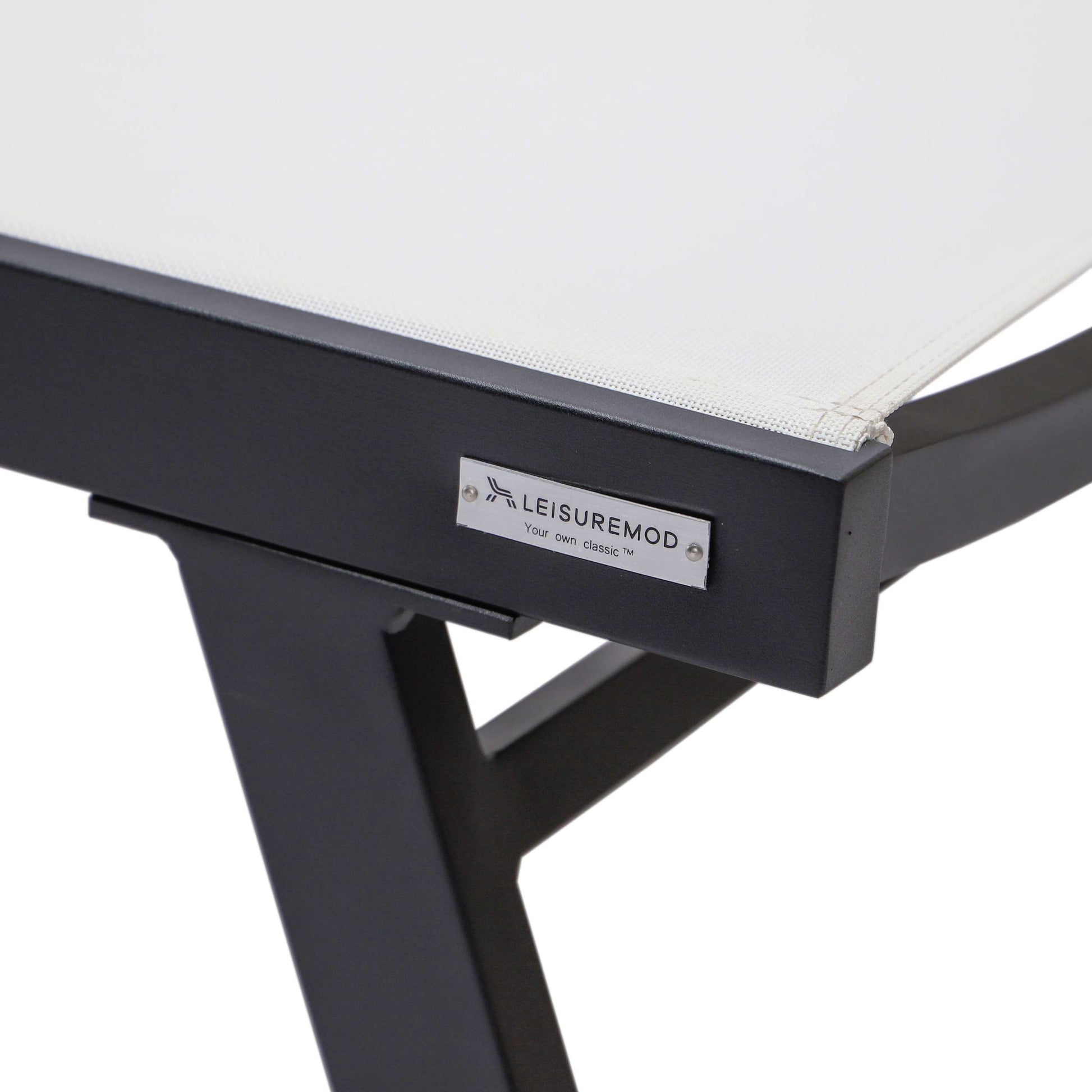 LeisureMod Marlin Modern Aluminum Outdoor Patio Chaise Lounge Chair With Arms Set of 2 - MLABLCF21-77BL2 | Outdoor Chaise Lounges | Modishstore - 103