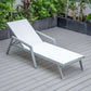 LeisureMod Marlin Modern Grey Aluminum Outdoor Patio Chaise Lounge Chair - MLAGRCF21-77BL | Outdoor Chaise Lounges | Modishstore - 142