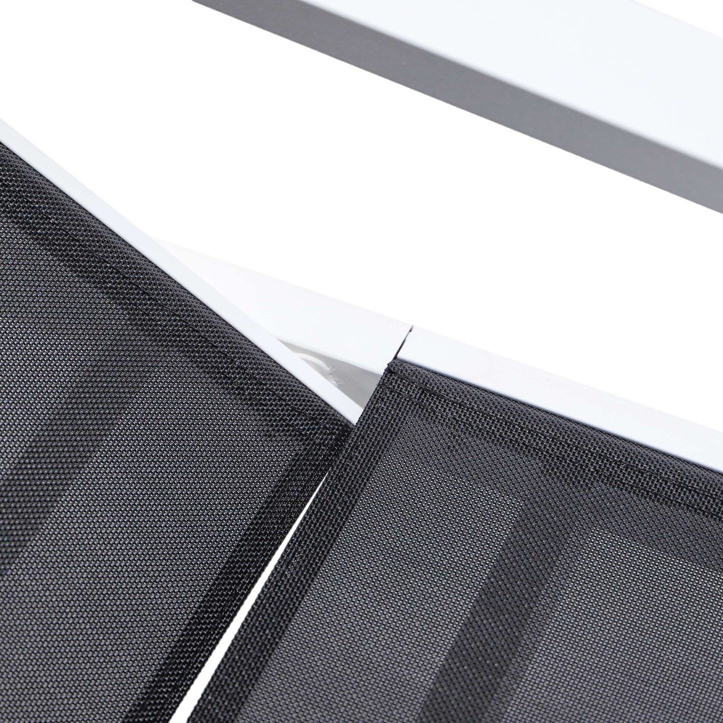 LeisureMod Marlin Modern White Aluminum Outdoor Patio Chaise Lounge Chair - MLAWCF21-77BL | Outdoor Chaise Lounges | Modishstore - 11