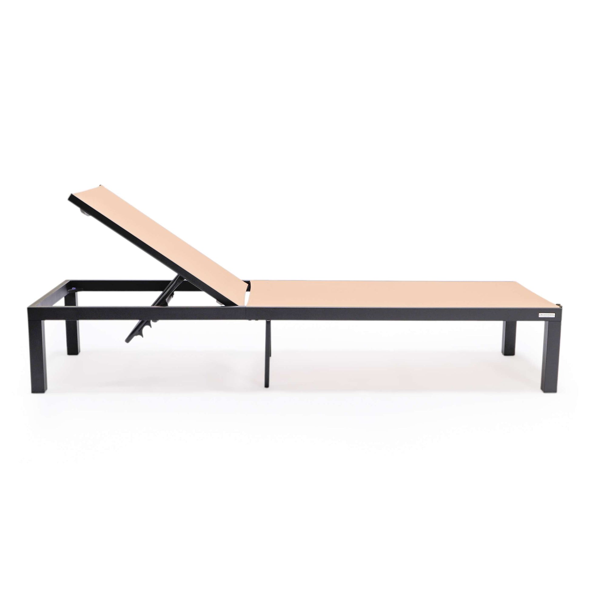 LeisureMod Marlin Modern Aluminum Outdoor Patio Chaise Lounge Chair Set of 2 - MLBLCF21-77BRG2 | Outdoor Chaise Lounges | Modishstore - 52