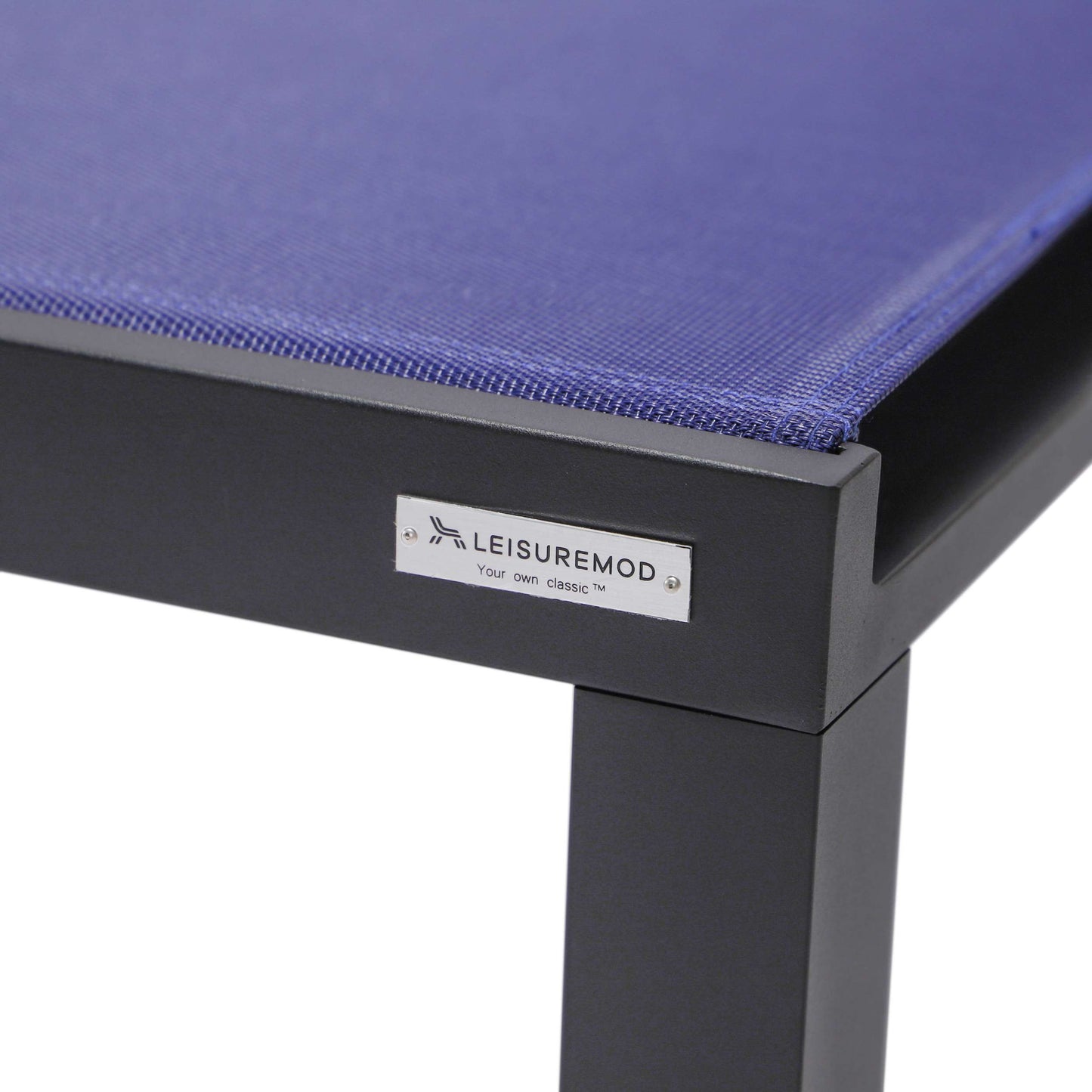 LeisureMod Marlin Modern Aluminum Outdoor Patio Chaise Lounge Chair Set of 2 - MLBLCF21-77BRG2 | Outdoor Chaise Lounges | Modishstore - 77