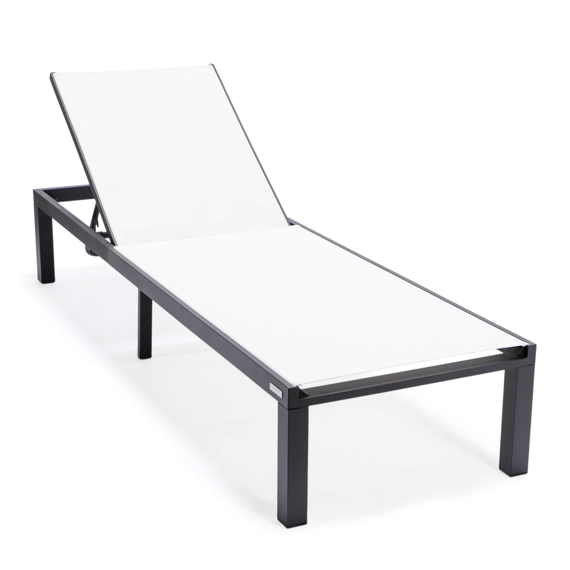 LeisureMod Marlin Modern Aluminum Outdoor Patio Chaise Lounge Chair Set of 2 - MLBLCF21-77BRG2 | Outdoor Chaise Lounges | Modishstore - 96