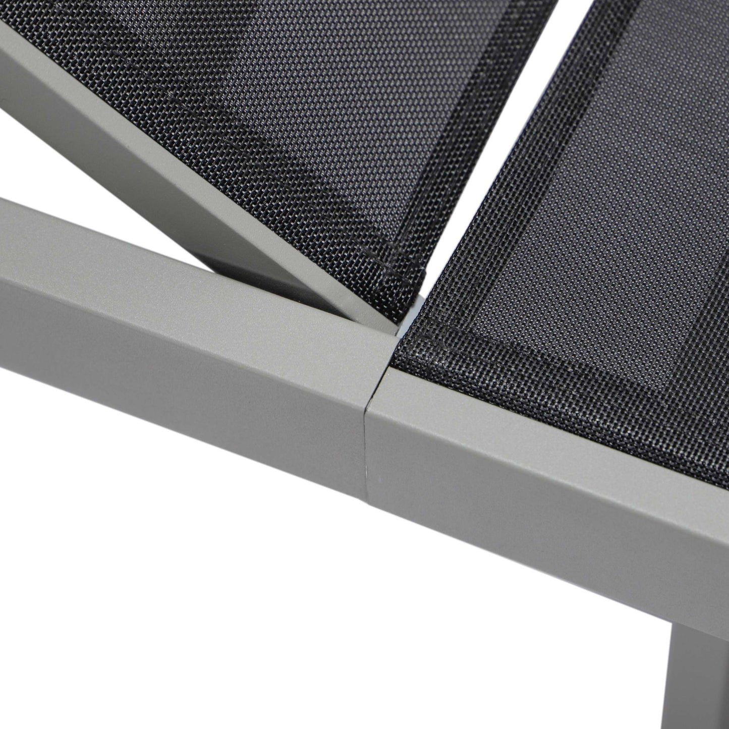 LeisureMod Marlin Modern Aluminum Outdoor Patio Chaise Lounge Chair Set of 2 - MLGRCF21-77BL2 | Outdoor Chaise Lounges | Modishstore - 10