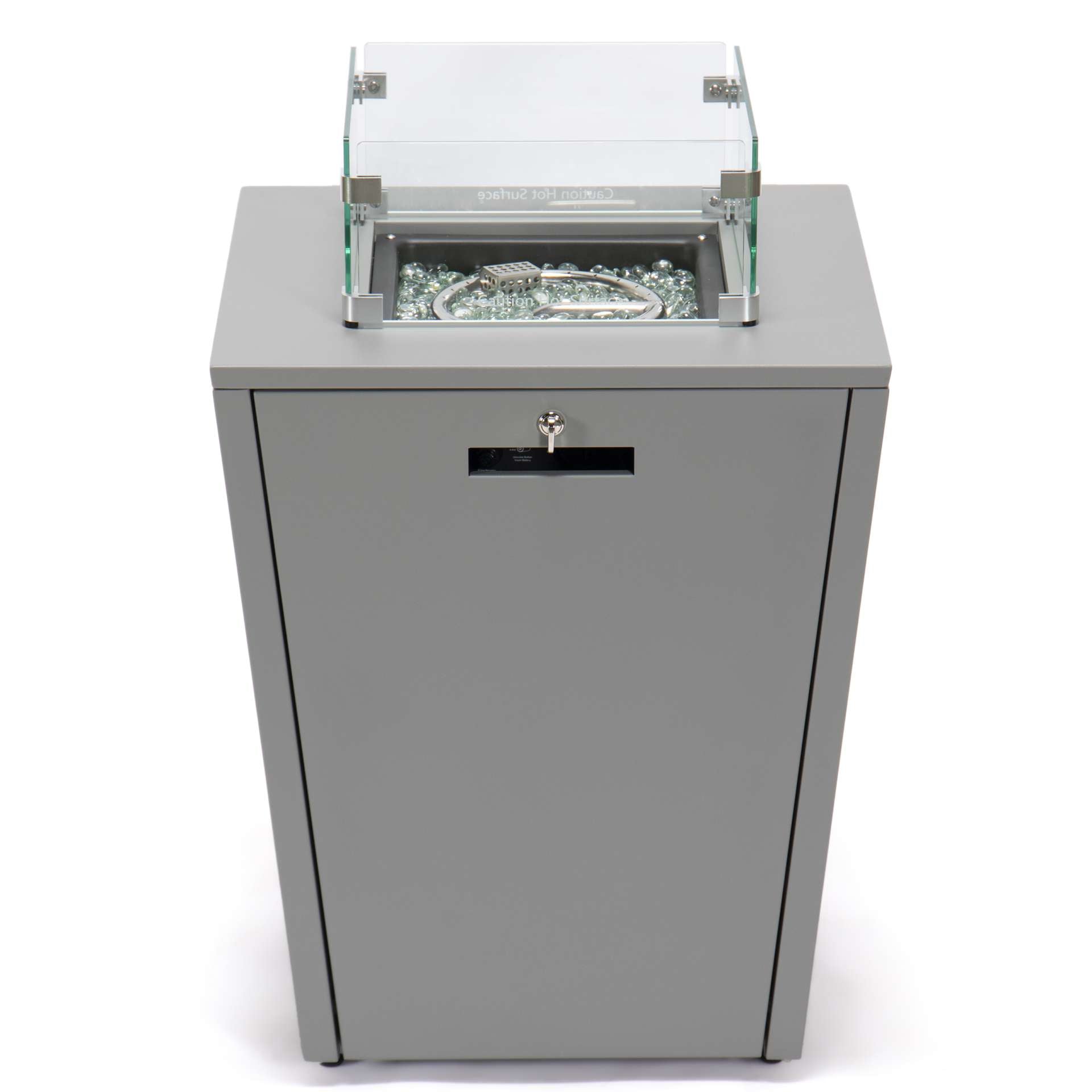 LeisureMod Marlin Modern Grey Aluminum Outdoor Patio Chaise Lounge Chair - MLGRCF21-77BL | Outdoor Chaise Lounges | Modishstore - 19