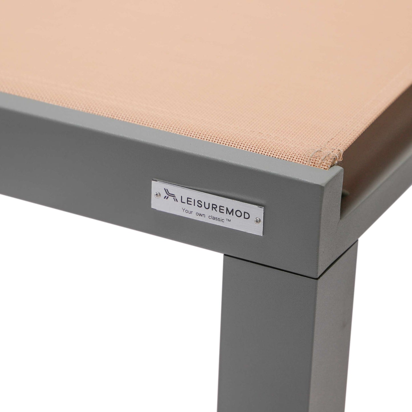 LeisureMod Marlin Modern Grey Aluminum Outdoor Patio Chaise Lounge Chair - MLGRCF21-77BL | Outdoor Chaise Lounges | Modishstore - 104