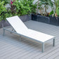 LeisureMod Marlin Modern Grey Aluminum Outdoor Patio Chaise Lounge Chair - MLGRCF21-77BL | Outdoor Chaise Lounges | Modishstore - 148