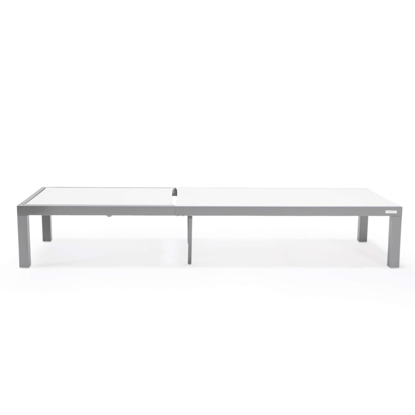 LeisureMod Marlin Modern Grey Aluminum Outdoor Patio Chaise Lounge Chair - MLGRCF21-77BL | Outdoor Chaise Lounges | Modishstore - 144