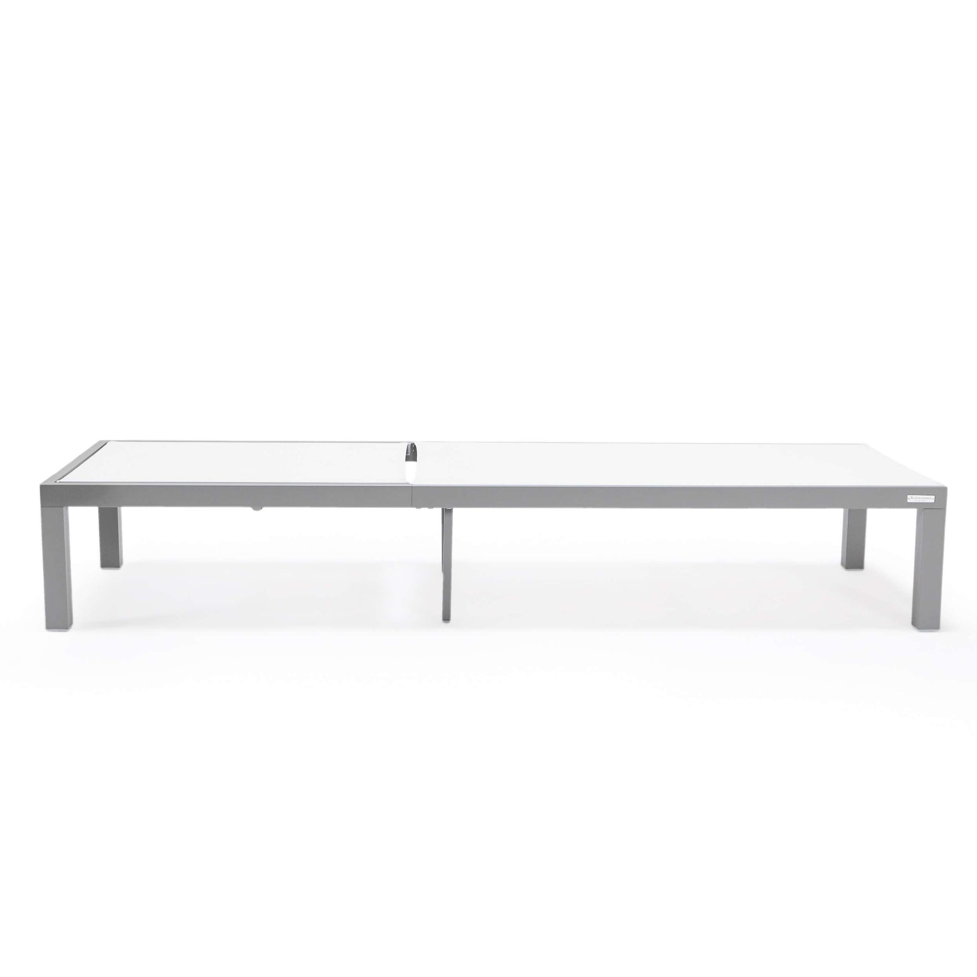 LeisureMod Marlin Modern Grey Aluminum Outdoor Patio Chaise Lounge Chair - MLGRCF21-77BL | Outdoor Chaise Lounges | Modishstore - 144