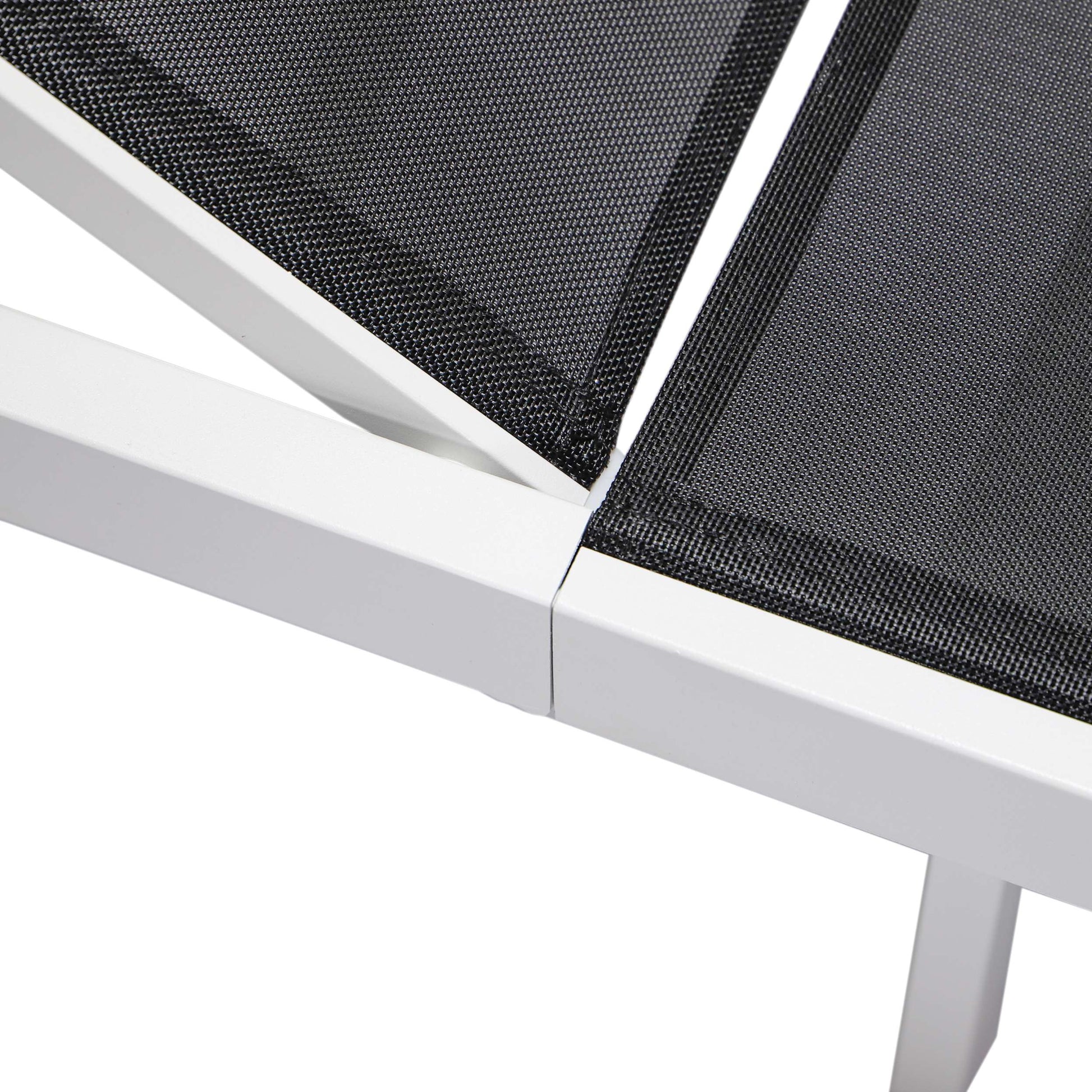 LeisureMod Marlin Modern White Aluminum Outdoor Patio Chaise Lounge Chair - MLWCF21-77BL | Outdoor Chaise Lounges | Modishstore - 11