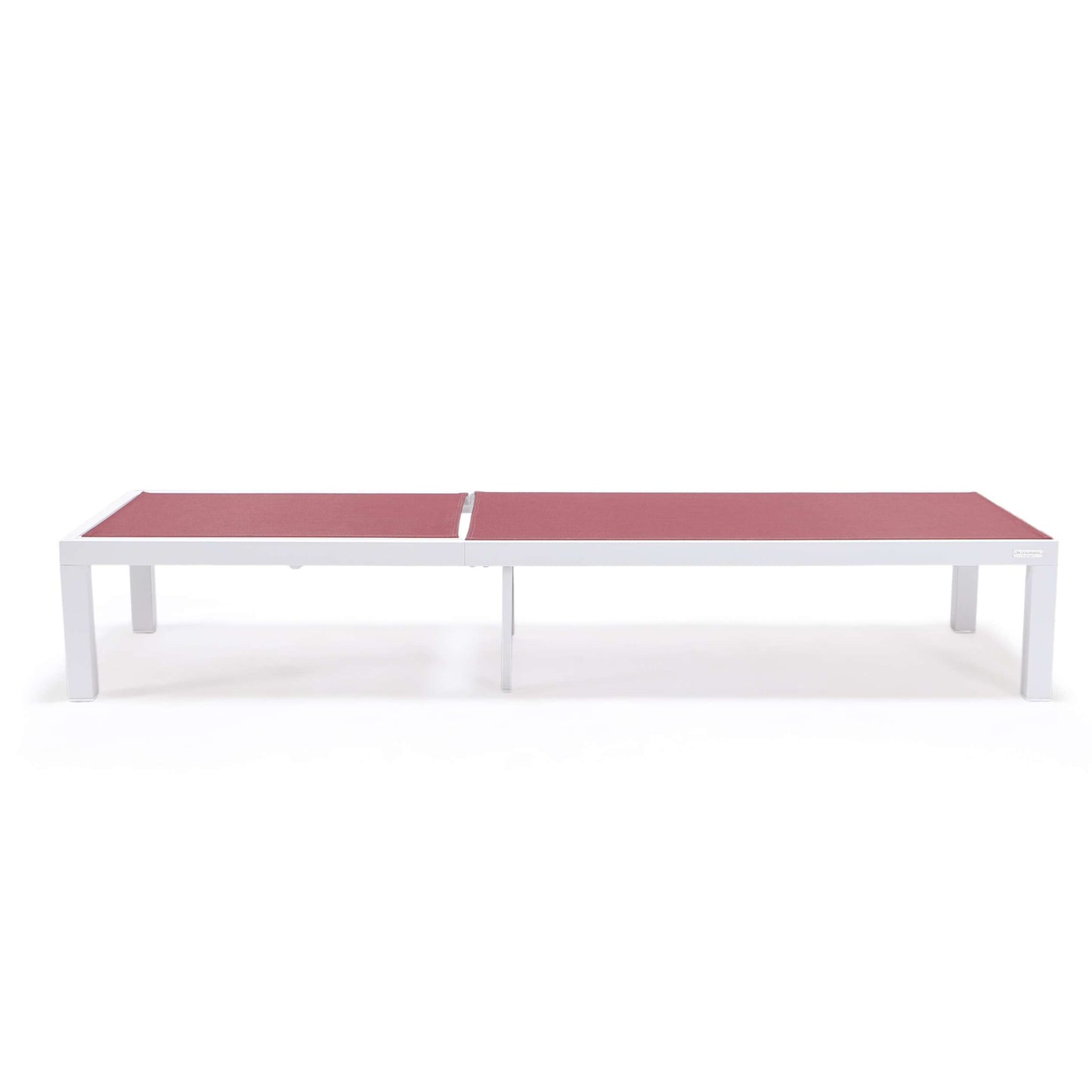 LeisureMod Marlin Modern White Aluminum Outdoor Patio Chaise Lounge Chair - MLWCF21-77BL | Outdoor Chaise Lounges | Modishstore - 28