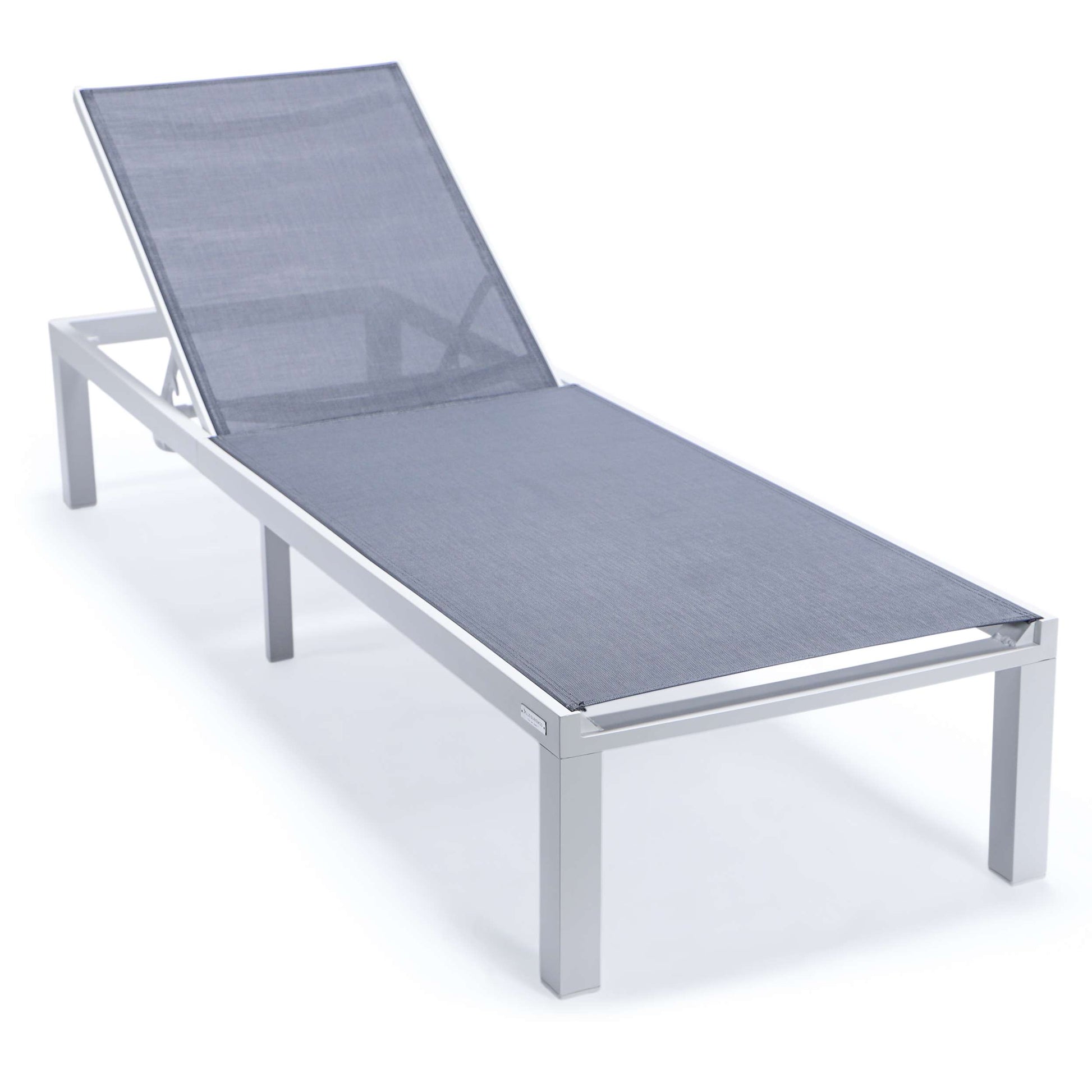 LeisureMod Marlin Modern Aluminum Outdoor Patio Chaise Lounge Chair Set of 2 - MLWCF21-77BL2 | Outdoor Chaise Lounges | Modishstore - 47