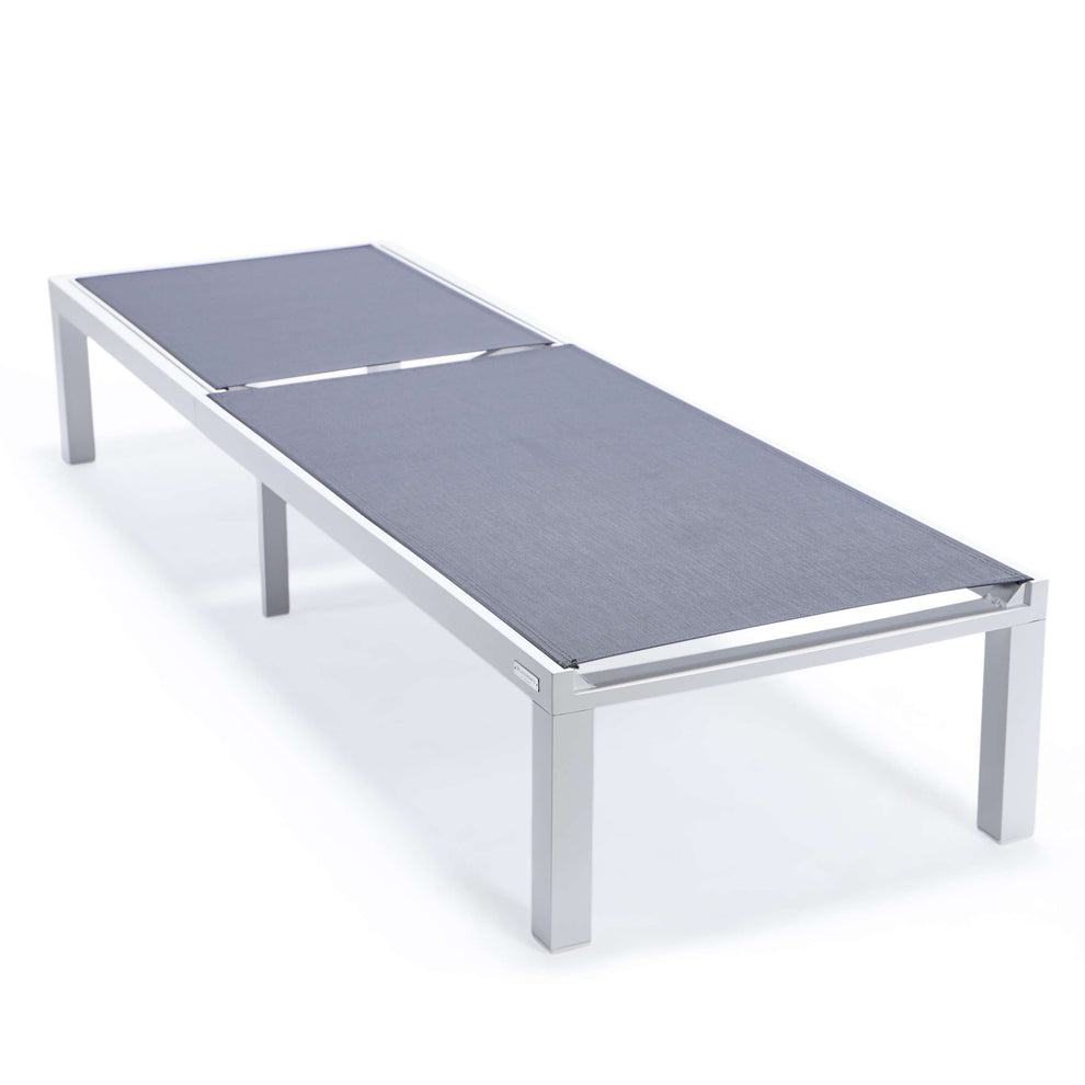 LeisureMod Marlin Modern Aluminum Outdoor Patio Chaise Lounge Chair Set of 2 - MLWCF21-77BL2 | Outdoor Chaise Lounges | Modishstore - 50