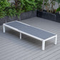 LeisureMod Marlin Modern White Aluminum Outdoor Patio Chaise Lounge Chair - MLWCF21-77BL | Outdoor Chaise Lounges | Modishstore - 57