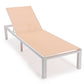 LeisureMod Marlin Modern White Aluminum Outdoor Patio Chaise Lounge Chair - MLWCF21-77BL | Outdoor Chaise Lounges | Modishstore - 92