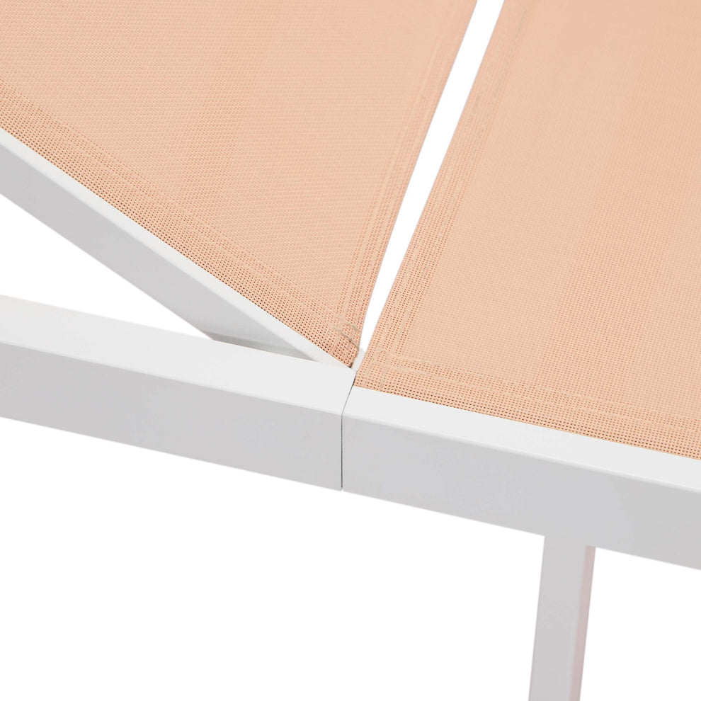LeisureMod Marlin Modern White Aluminum Outdoor Patio Chaise Lounge Chair - MLWCF21-77BL | Outdoor Chaise Lounges | Modishstore - 88
