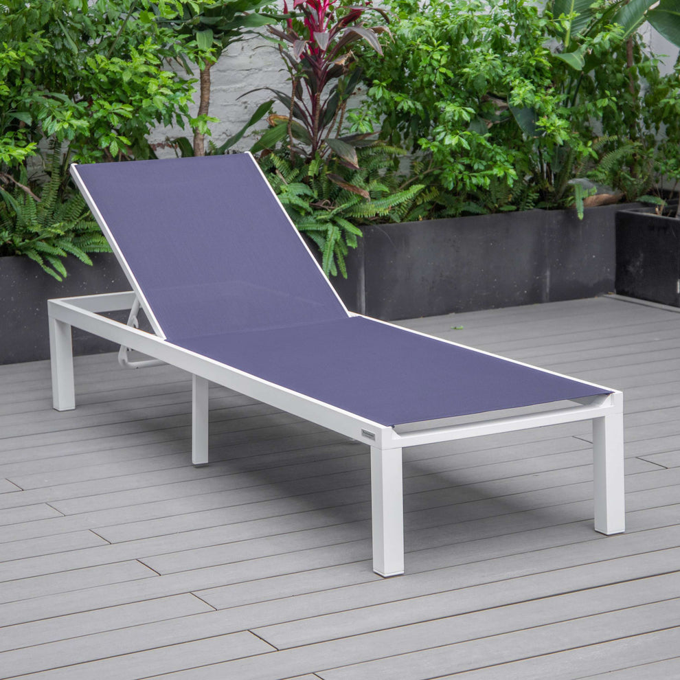 LeisureMod Marlin Modern Aluminum Outdoor Patio Chaise Lounge Chair Set of 2 - MLWCF21-77BL2 | Outdoor Chaise Lounges | Modishstore - 112