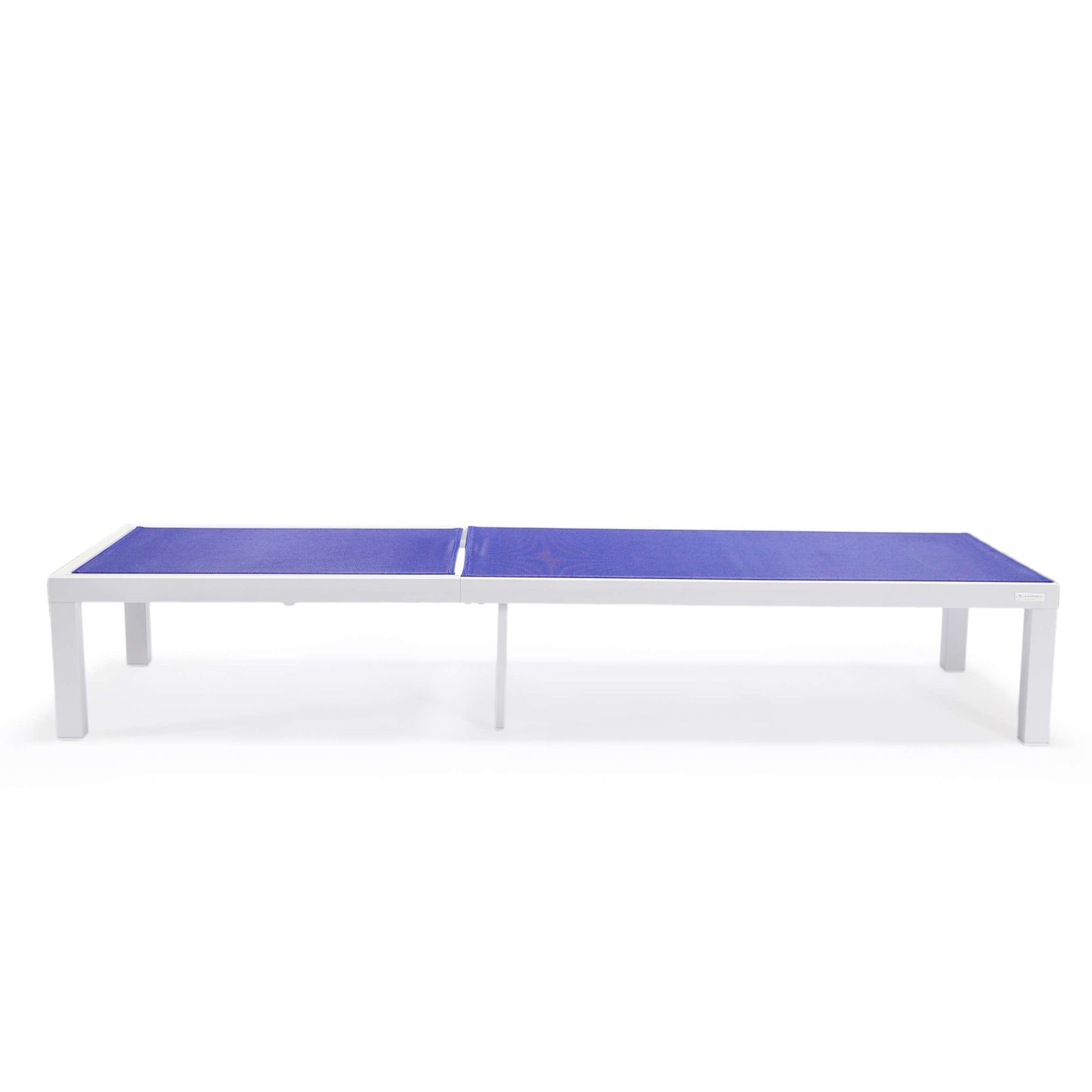 LeisureMod Marlin Modern White Aluminum Outdoor Patio Chaise Lounge Chair - MLWCF21-77BL | Outdoor Chaise Lounges | Modishstore - 112