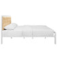 Mia Vinyl Queen Bed by Modway | Beds | Modishstore - 3
