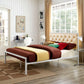 Mia Vinyl Queen Bed by Modway | Beds | Modishstore - 1