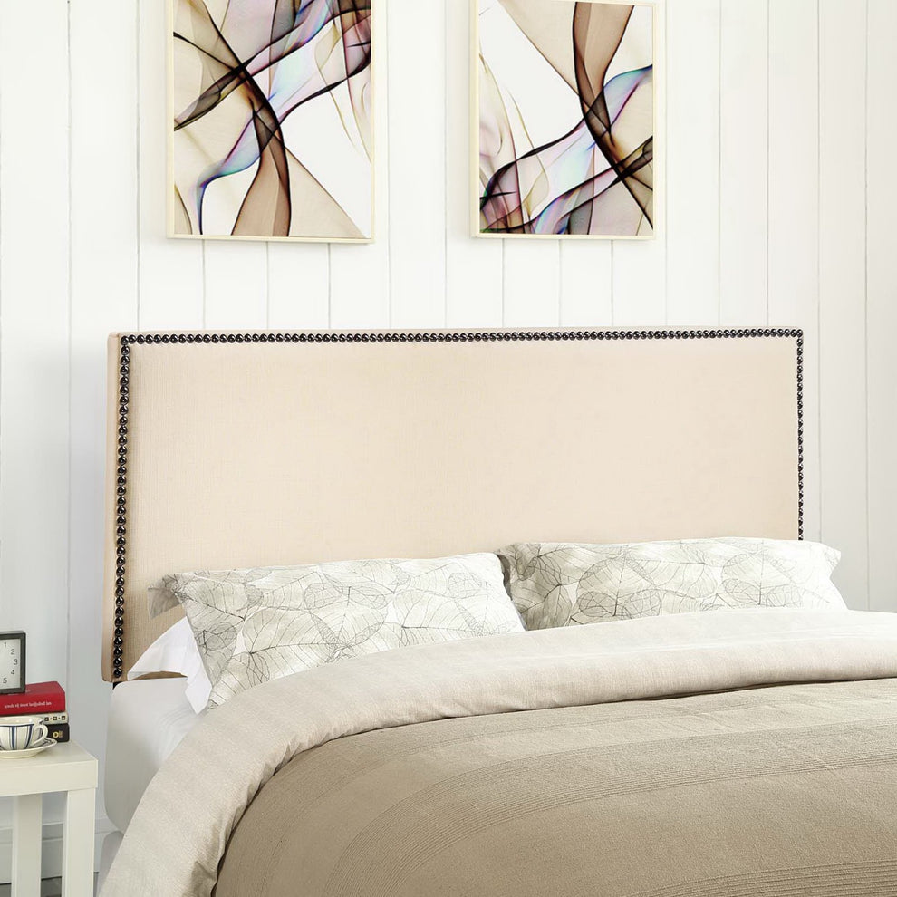 Region Nailhead Upholstered Full Headboard by Modway | Headboards | Modishstore - 1