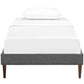 Modway Sharon Fabric Twin Bed Frame with Squared Tapered Legs