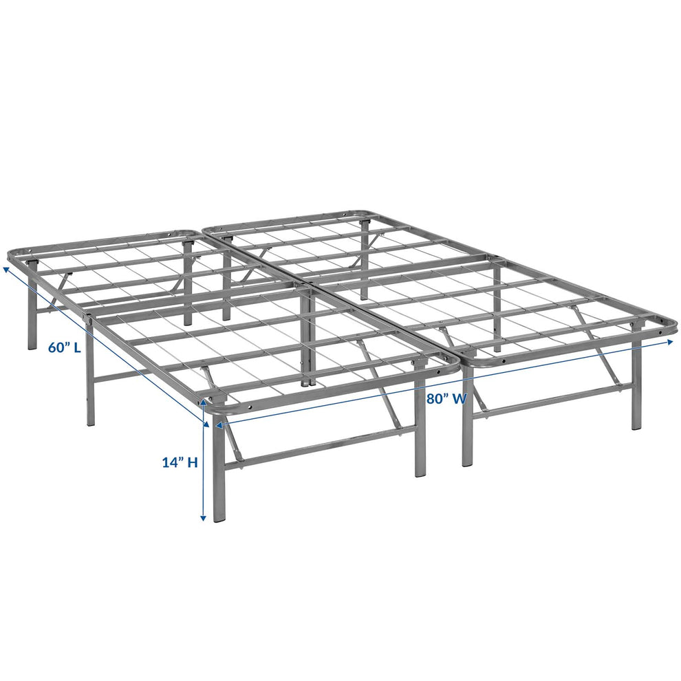 Modway Horizon Queen Stainless Steel Bed Frame - MOD-5429 | Beds | Modishstore - 35