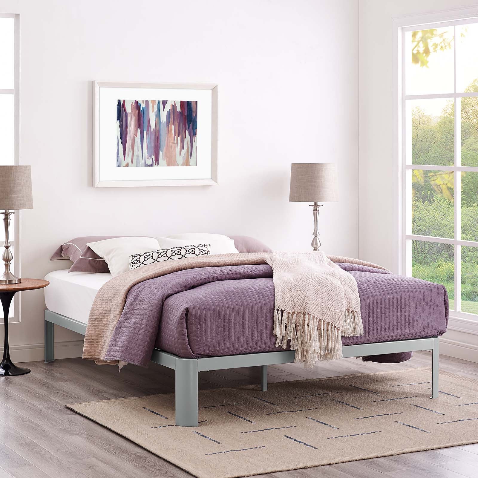 Corinne King Bed Frame By Modway - MOD-5470 | Beds | Modishstore - 6