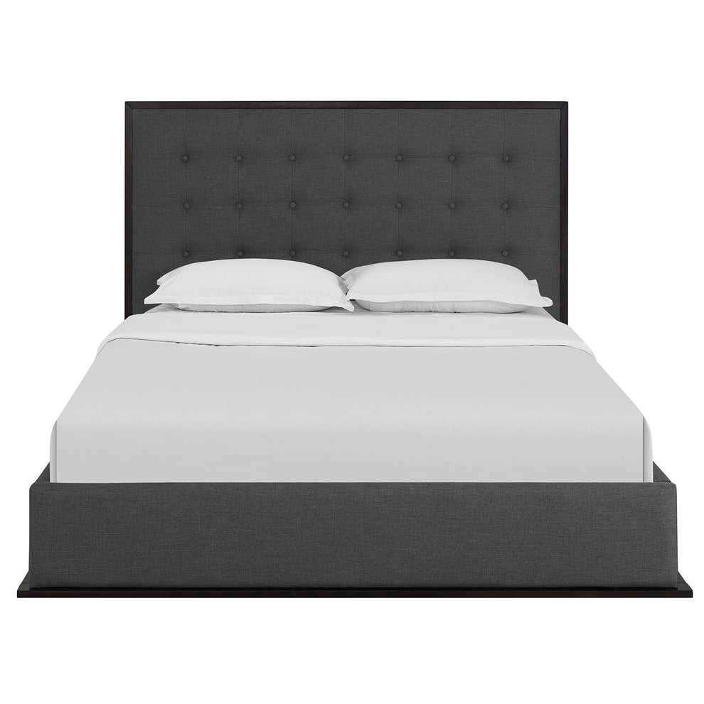 Madeline Queen Upholstered Fabric Bed Frame By Modway - MOD-5499 | Beds | Modishstore - 7