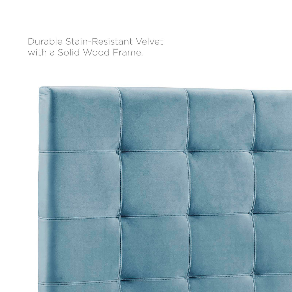 Modway Paisley Tufted Twin Upholstered Performance Velvet Headboard - MOD-5847 | Headboards | Modishstore - 15