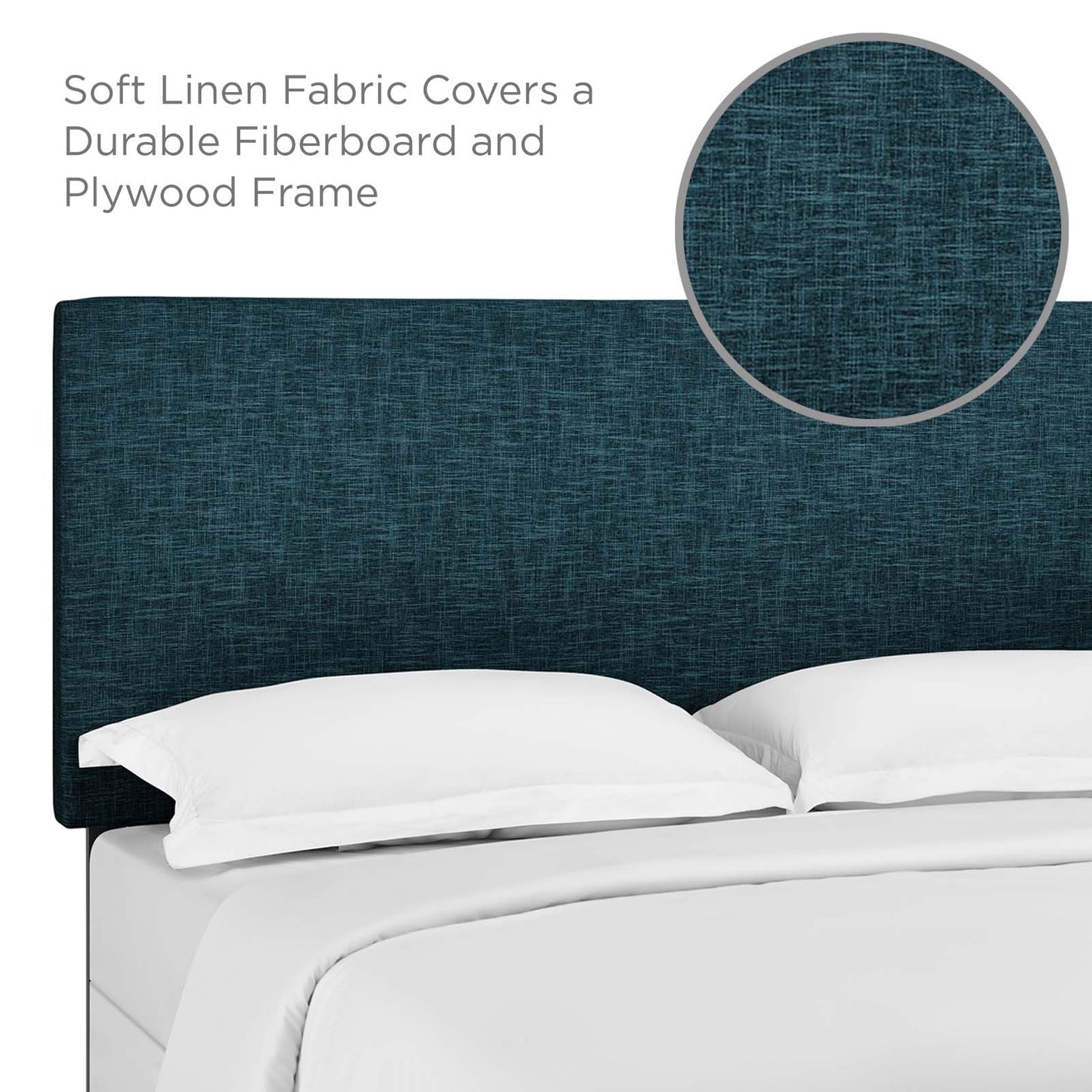 Modway Taylor Full / Queen Upholstered Linen Fabric Headboard - MOD-5880