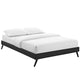 Loryn King Vinyl Bed Frame With Round Splayed Legs By Modway - MOD-5892