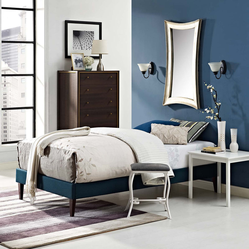 Modway Tessie Twin Fabric Bed - MOD-5895 | Beds | Modishstore - 6