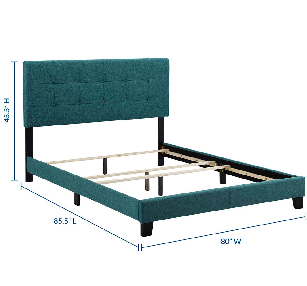 Modway Amira King Upholstered Fabric Bed - MOD-6002 | Beds | Modishstore - 22