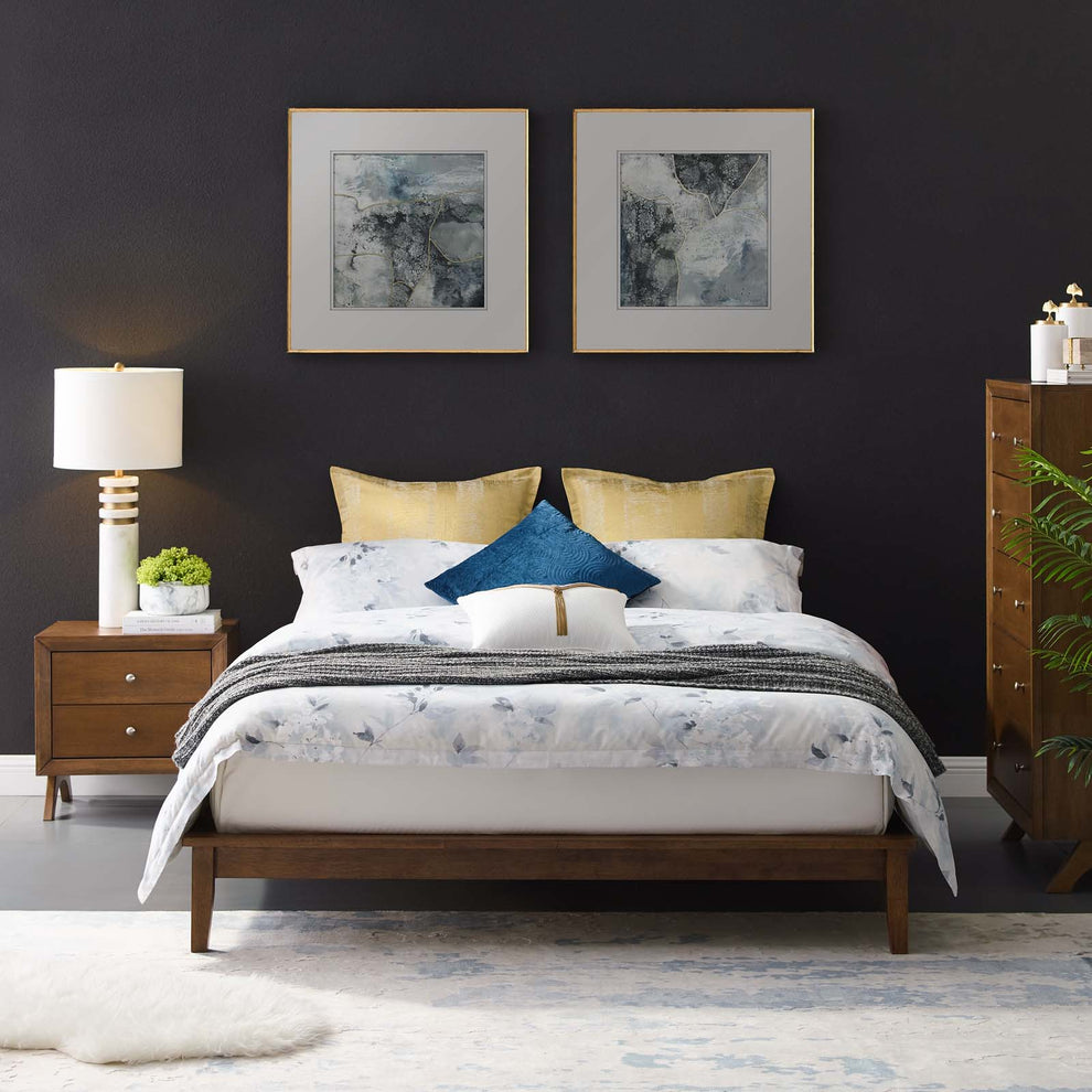 Modway Lodge Queen Wood Platform Bed Frame - MOD-6055 | Beds | Modishstore - 21