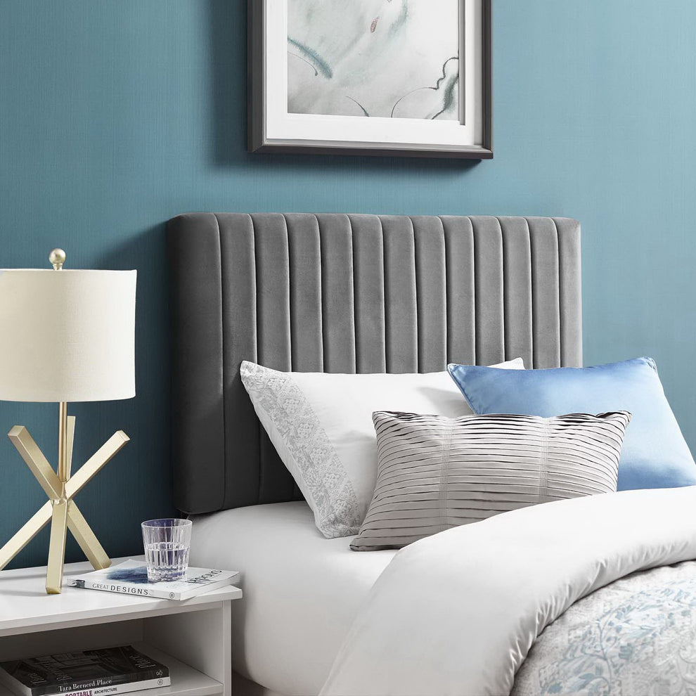 Keira Performance Velvet Twin Headboard by Modway | Headboards | Modishstore - 1