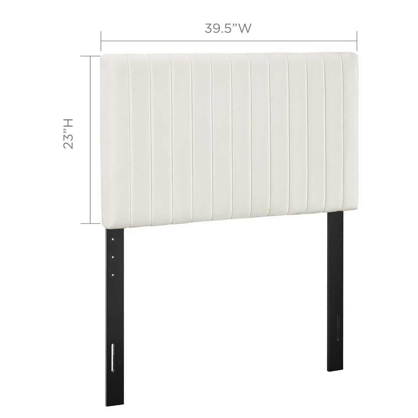 Keira Performance Velvet Twin Headboard by Modway | Headboards | Modishstore - 11